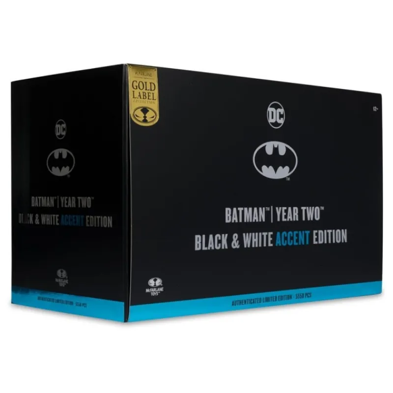 McFarlane Toys Regalos De Superhéroes Dc|Figuras Dc^Figura articulada de Batman Year Two edición Gold Label 18 cm