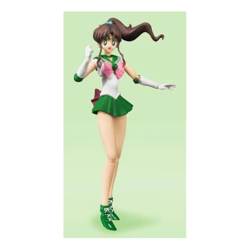 Hot Figura articulada de Sailor Jupiter 14cm Sailor Moon Figuras