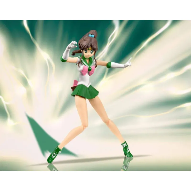 Hot Figura articulada de Sailor Jupiter 14cm Sailor Moon Figuras