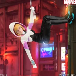 Mezco Toys Superhéroes Marvel|Coleccionismo Marvel^Figura articulada Ghost-Spider 1/12 Marvel 16 cm