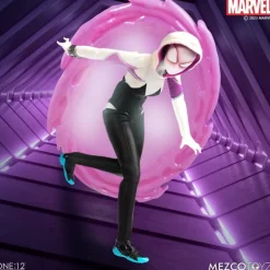 Mezco Toys Superhéroes Marvel|Coleccionismo Marvel^Figura articulada Ghost-Spider 1/12 Marvel 16 cm
