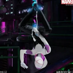 Mezco Toys Superhéroes Marvel|Coleccionismo Marvel^Figura articulada Ghost-Spider 1/12 Marvel 16 cm