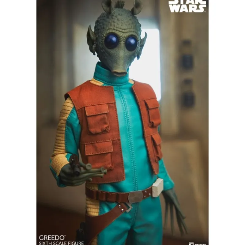 Sideshow Collectibles Replicas Y Coleccionismo Star Wars ^Figura articulada Greedo Star Wars 30 cm
