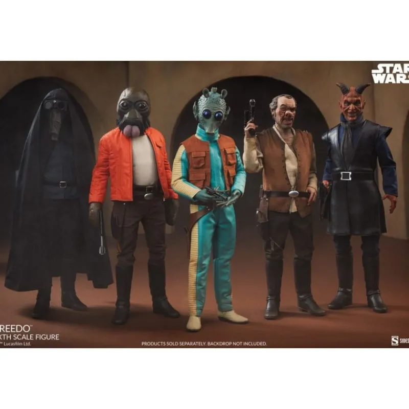 Sideshow Collectibles Replicas Y Coleccionismo Star Wars ^Figura articulada Greedo Star Wars 30 cm