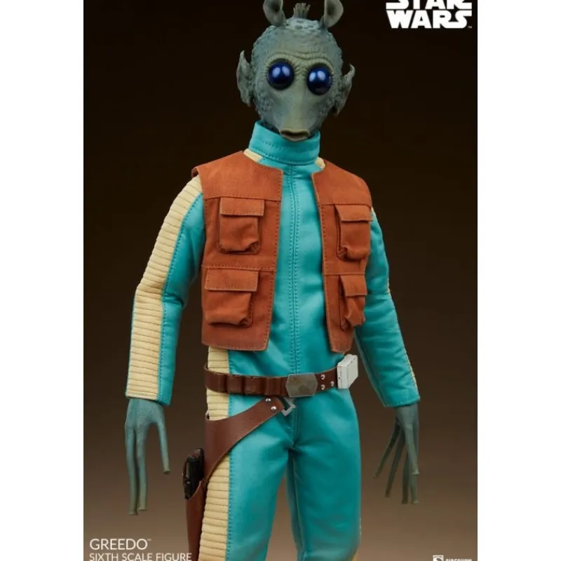 Sideshow Collectibles Replicas Y Coleccionismo Star Wars ^Figura articulada Greedo Star Wars 30 cm