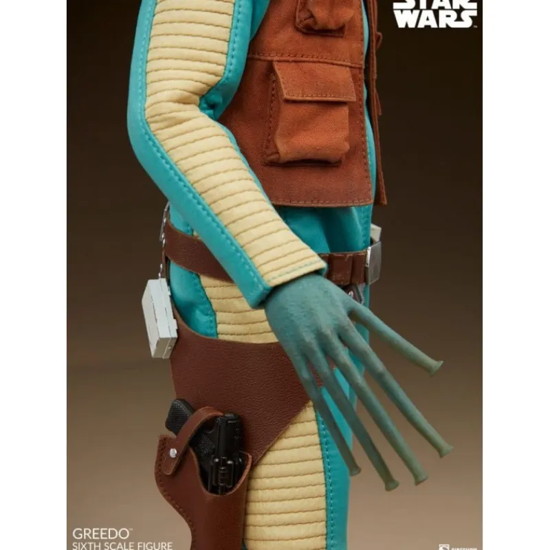 Sideshow Collectibles Replicas Y Coleccionismo Star Wars ^Figura articulada Greedo Star Wars 30 cm