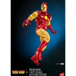 Outlet Figura articulada Iron Man 1/6 con LED 32 cm Superhéroes Marvel|Coleccionismo Marvel