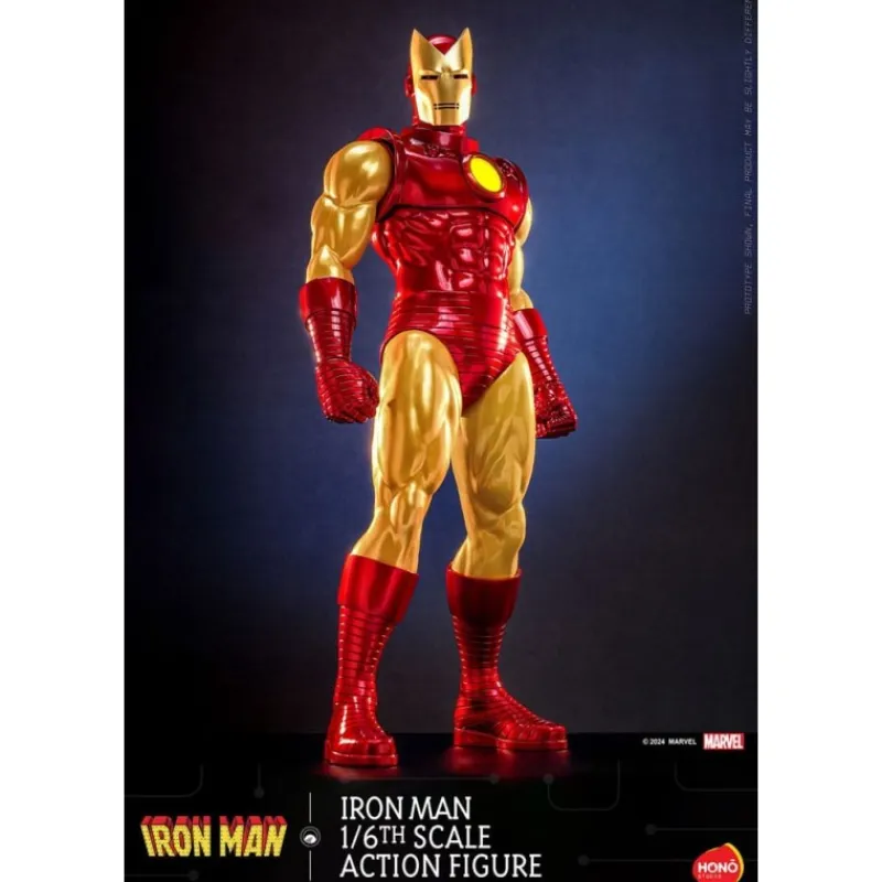 Outlet Figura articulada Iron Man 1/6 con LED 32 cm Superhéroes Marvel|Coleccionismo Marvel