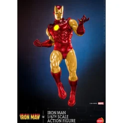 Outlet Figura articulada Iron Man 1/6 con LED 32 cm Superhéroes Marvel|Coleccionismo Marvel