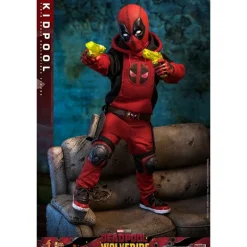 Hot Toys Superhéroes Marvel|Coleccionismo Marvel^Figura articulada Kidpool 22 cm de Deadpool y Wolverine
