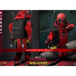 Hot Toys Superhéroes Marvel|Coleccionismo Marvel^Figura articulada Kidpool 22 cm de Deadpool y Wolverine