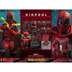 Hot Toys Superhéroes Marvel|Coleccionismo Marvel^Figura articulada Kidpool 22 cm de Deadpool y Wolverine