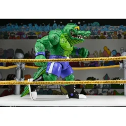 Figura articulada Leatherhead 18 cm TMNT Archie Comics Las Tortugas Ninja