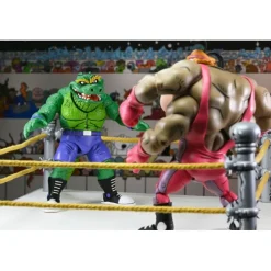 Figura articulada Leatherhead 18 cm TMNT Archie Comics Las Tortugas Ninja