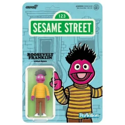 Super7 Barrio Sésamo^Figura articulada Roosevelt Franklin 10 cm de Sesame Street