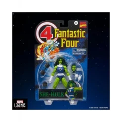 Hasbro Superhéroes Marvel|Coleccionismo Marvel^Figura articulada She-Hulk Marvel Legends Series Retro