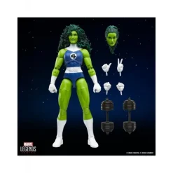 Hasbro Superhéroes Marvel|Coleccionismo Marvel^Figura articulada She-Hulk Marvel Legends Series Retro