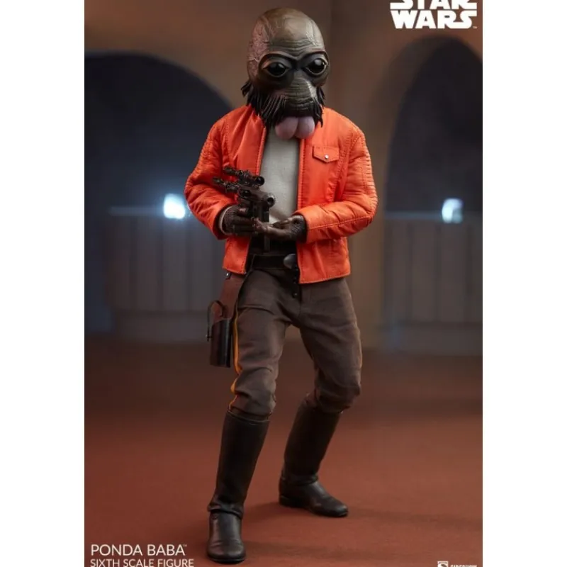 Sideshow Collectibles Replicas Y Coleccionismo Star Wars ^Figura articulada Star Wars Ponda Baba 30 cm