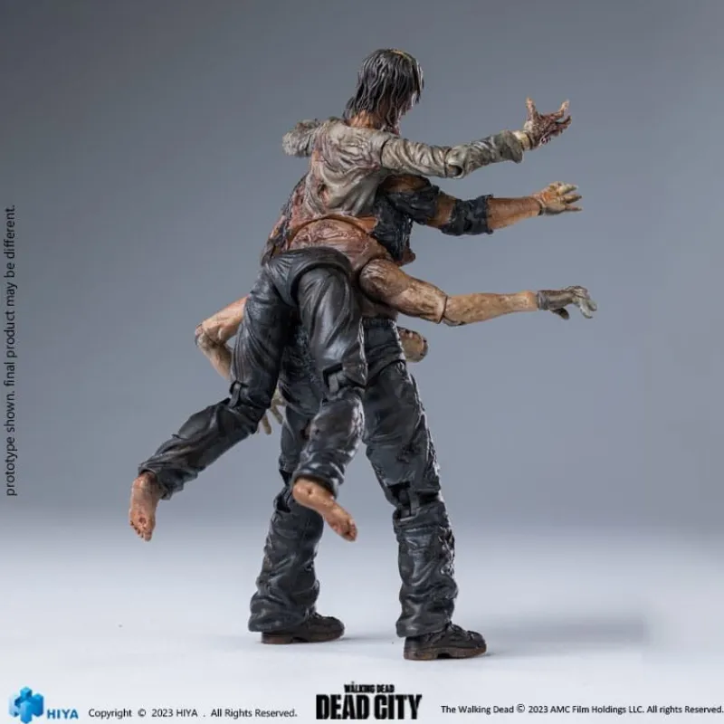 Hiya Toys Regalos De Otras Series^Figura articulada Walking Dead Exquisite Mini Dead City Walker King 11 cm