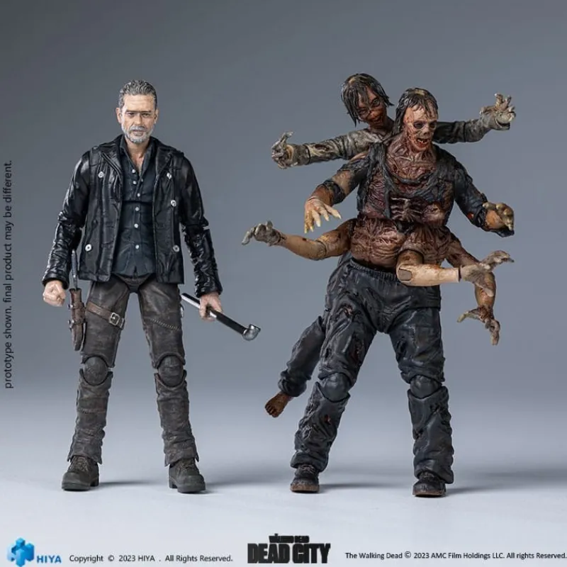 Hiya Toys Regalos De Otras Series^Figura articulada Walking Dead Exquisite Mini Dead City Walker King 11 cm