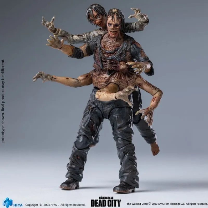 Hiya Toys Regalos De Otras Series^Figura articulada Walking Dead Exquisite Mini Dead City Walker King 11 cm