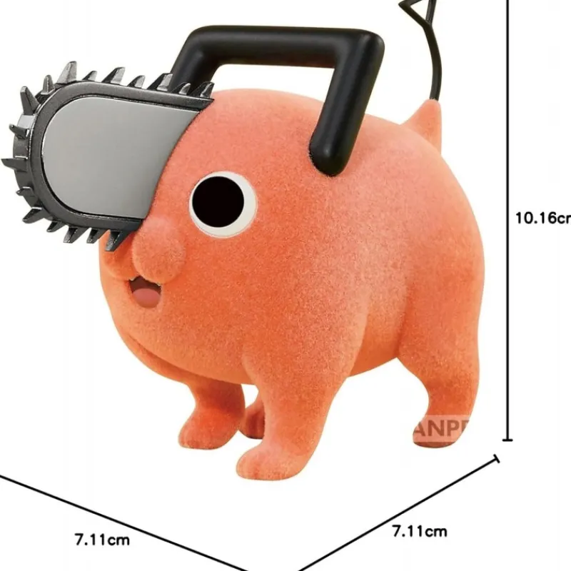 Otros Fabricantes Figuras^Figura Banpresto Fluffy Puffy Pochita Chainsaw Man 7 cm