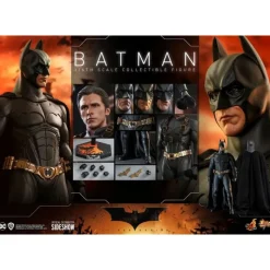 Hot Toys Regalos De Superhéroes Dc|Figuras Dc^Figura Batman Begins Movie Masterpiece 1/6 32 cm