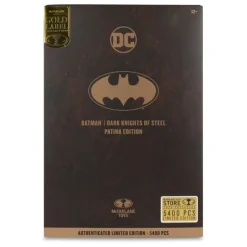 McFarlane Toys Regalos De Superhéroes Dc|Figuras Dc^Figura Batman Dark Knights of Steel Gold Label 18 cm