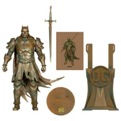 McFarlane Toys Regalos De Superhéroes Dc|Figuras Dc^Figura Batman Dark Knights of Steel Gold Label 18 cm
