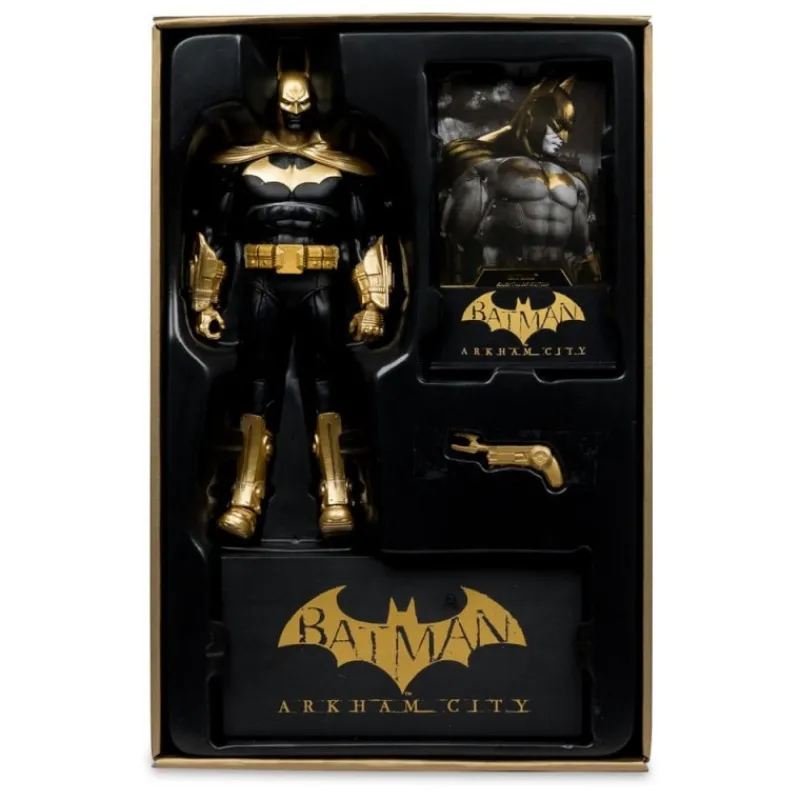 McFarlane Toys Regalos De Superhéroes Dc|Figuras Dc^Figura Batman Knightmare Edition Gold Label 19 cm DC Multiverse