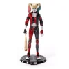 The Noble Collection Figuras Dc^Figura Bendyfigs Harley Rebirth DC comics