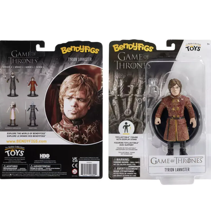 The Noble Collection Juego De Tronos Y La Casa Del Dragón ^Figura Bendyfigs Tyrion Lannister Juego de Tronos
