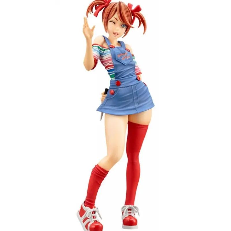 Discount Figura Bishoujo Muñeco Diabólico Chucky 1/7 20cm Chucky Muñeco Diabólico|Coleccionismo De Miedo Y Terror