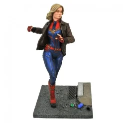Diamond Select Superhéroes Marvel|Coleccionismo Marvel^Figura Capitana Marvel 28 cm Resina Edición Limitada