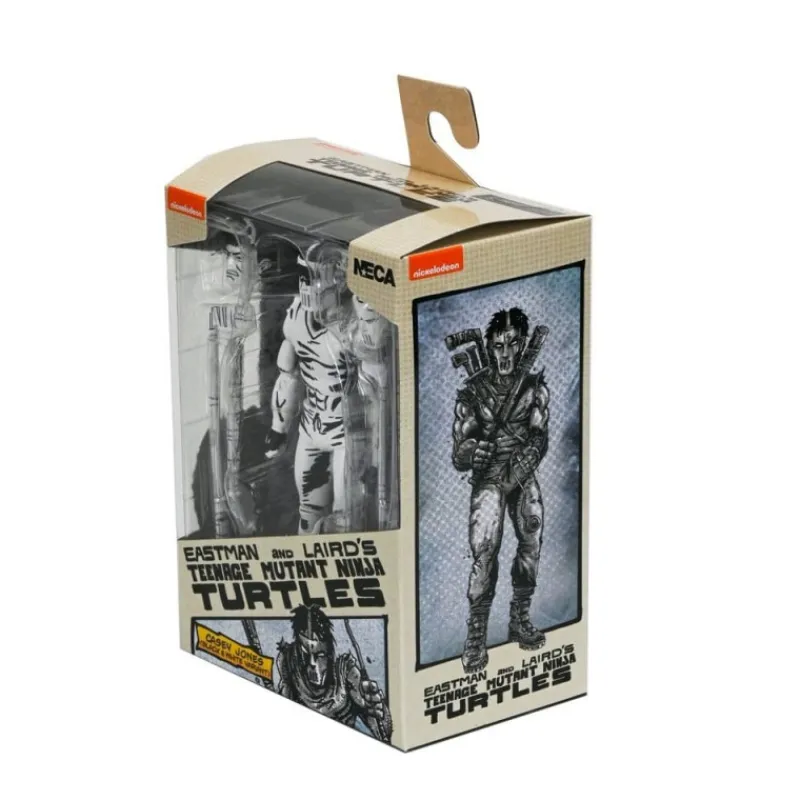 Neca Las Tortugas Ninja^Figura Casey Jones Black & White 18 cm de