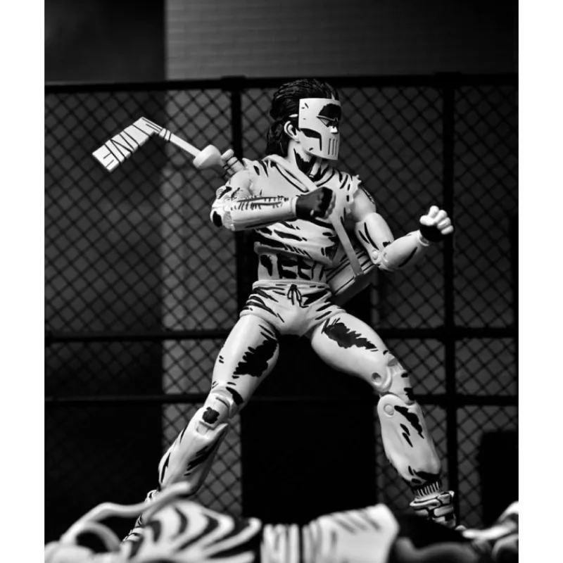 Neca Las Tortugas Ninja^Figura Casey Jones Black & White 18 cm de