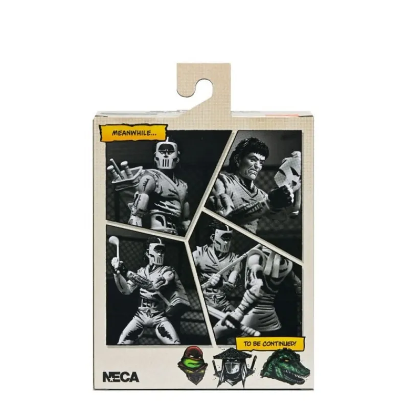 Neca Las Tortugas Ninja^Figura Casey Jones Black & White 18 cm de