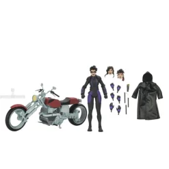 Discount Figura Casey Marie con Motocicleta Last Ronin 18 cm Las Tortugas Ninja
