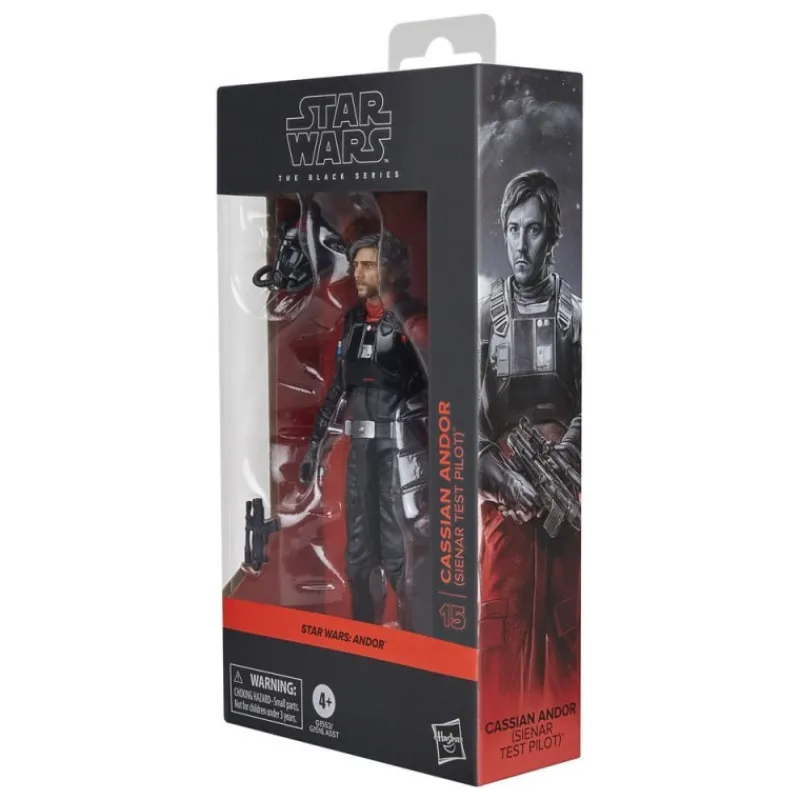 Hasbro Replicas Y Coleccionismo Star Wars ^Figura Cassian Andor Sienar Test Pilot Star Wars Black Series