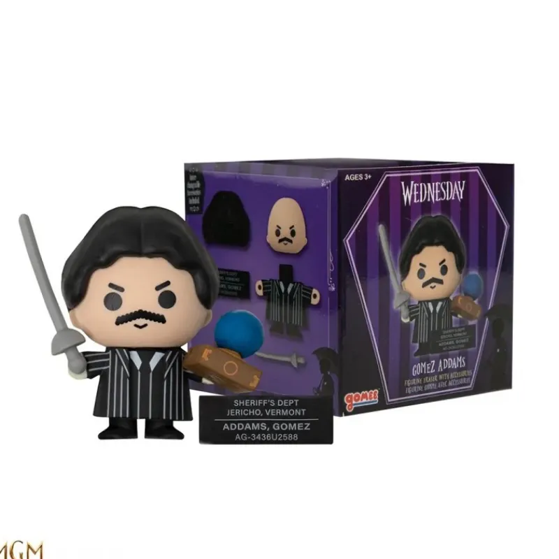 Clearance Figura Coleccionable Gomee Gomez Addams de Wednesday 6,7cm Miércoles Addams