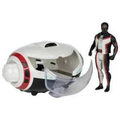 McFarlane Toys Regalos De Superhéroes Dc|Figuras Dc^Figura con Vehículo Super Powers Mr. Terrific & T-Craft McFarlane
