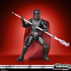Hasbro The Mandalorian^Figura de acción Moff Gideon con armadura Dark Trooper, 9.5 cm