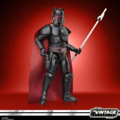 Hasbro The Mandalorian^Figura de acción Moff Gideon con armadura Dark Trooper, 9.5 cm