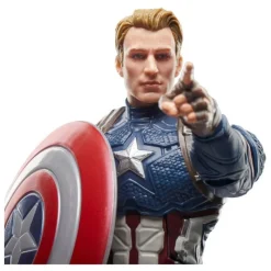Hasbro Superhéroes Marvel|Coleccionismo Marvel^Figura de Capitán América 15 cm - Marvel Legends Vengadores: Endgame