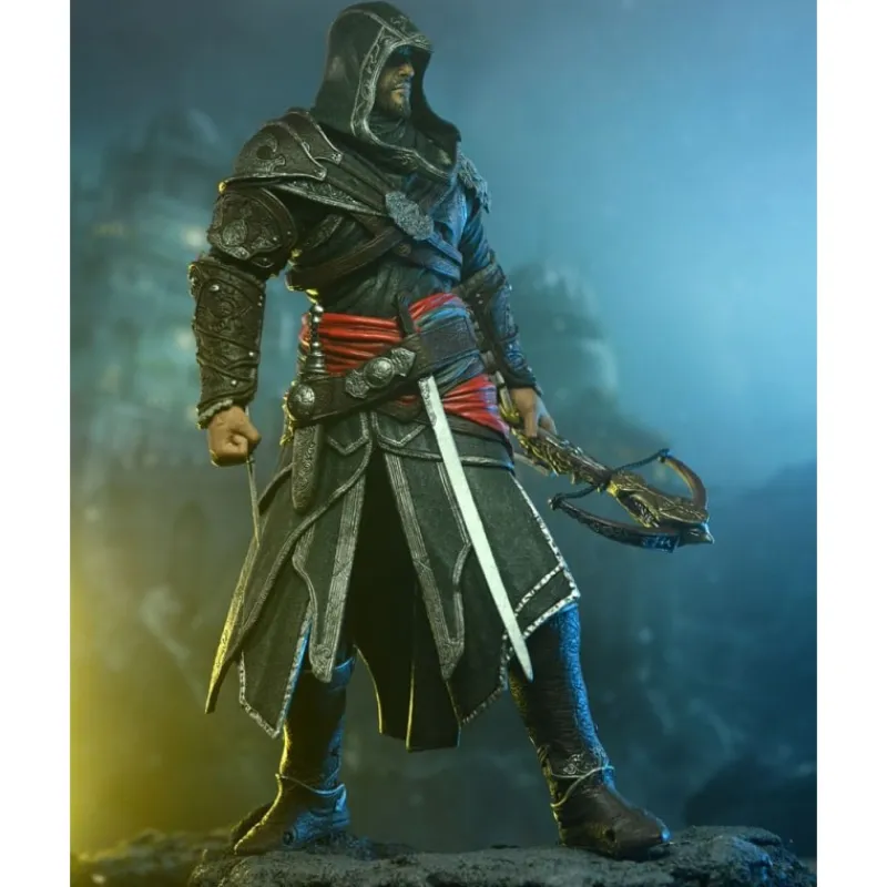 Discount Figura de Colección Ezio Auditore de Assassin's Creed: Revelations Regalos Assassin'S Creed|Regalos Y Coleccionismo Para Gamers - Cosas De Videojuegos Míticos