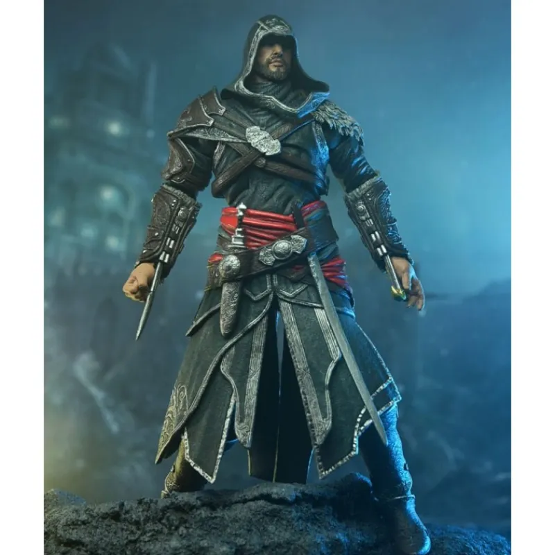 Discount Figura de Colección Ezio Auditore de Assassin's Creed: Revelations Regalos Assassin'S Creed|Regalos Y Coleccionismo Para Gamers - Cosas De Videojuegos Míticos