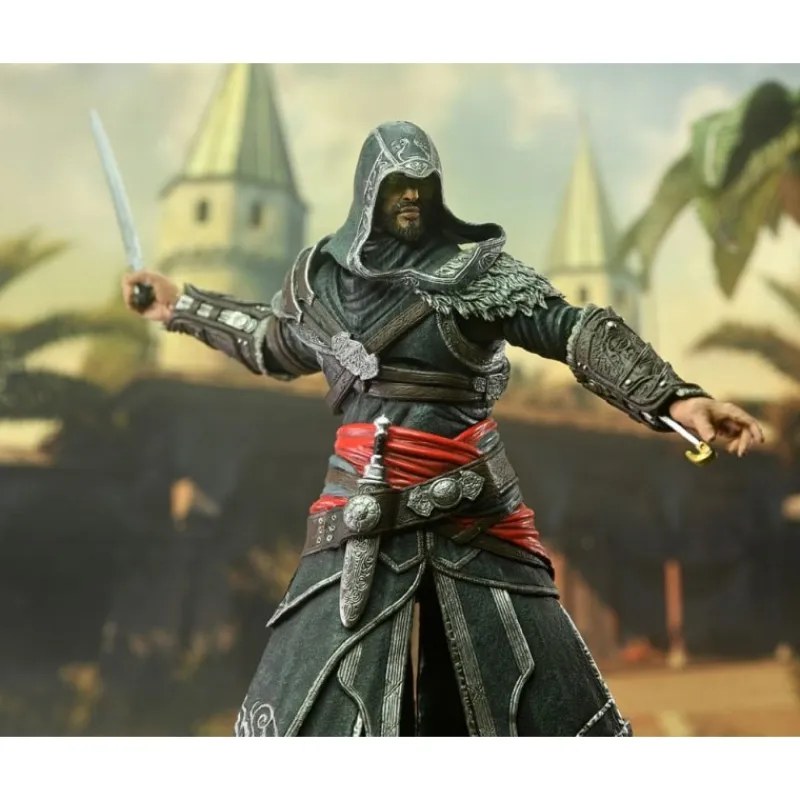 Discount Figura de Colección Ezio Auditore de Assassin's Creed: Revelations Regalos Assassin'S Creed|Regalos Y Coleccionismo Para Gamers - Cosas De Videojuegos Míticos