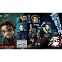 Threezero Figuras^Figura de colección Tanjiro Kamado de Demon Slayer 27 cm