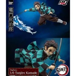 Threezero Figuras^Figura de colección Tanjiro Kamado de Demon Slayer 27 cm