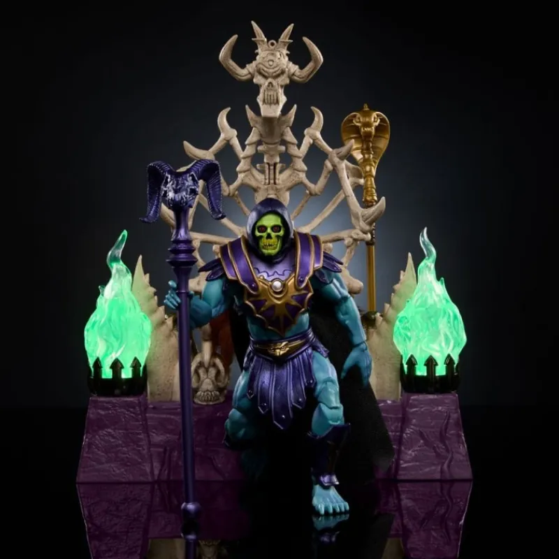 Clearance Figura de Skeletor con Trono Masterverse 18 cm de Masters of the Universe Masters Of The Universe